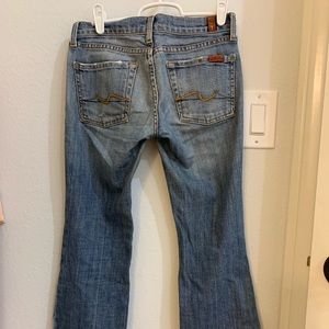 7 for all mankind bootcut jeans Sz 24